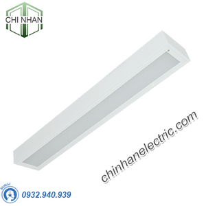 Máng Đèn LED Tán Quang Lắp Nổi Chụp Mica 1x18W 1220x200 - LLN118 - Duhal
