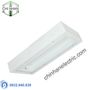 Máng Đèn LED Tán Quang Lắp Nổi Chụp Mica 2x9W 610x305 - LLN209 - Duhal