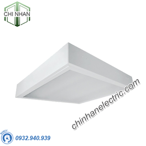 Máng Đèn LED Tán Quang Lắp Nổi Chụp Mica 4x9W 610x610 - LLN409 - Duhal