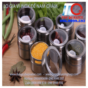 Lọ gia vị có đế nam châm