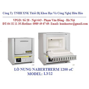 LÒ NUNG 3 LÍT, 1200 oC MODEL: L3/12/B410