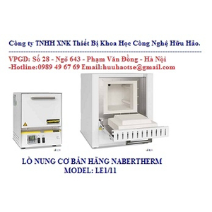 Lò Nung Hộp LE1/11