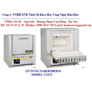 LÒ NUNG NABERTHERM MODEL: L24/11/B410