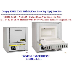 LÒ NUNG NABERTHERM MODEL: L5/11/B410