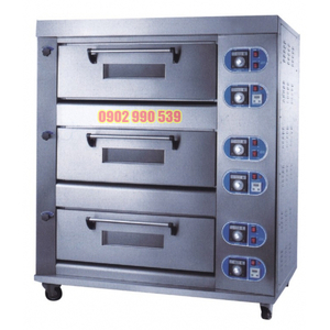 LÒ NƯỚNG BÁNH MÌ 3 TẦNG 6 KHAY GAS ZH-60.R
