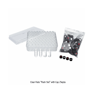 Lọ thủy tinh chứa mẫu 16ml, nắp vặn 20-400 Scilab SL.Vi1266