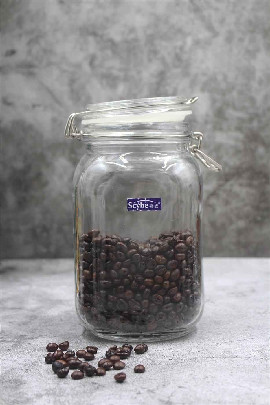 Lọ Thủy Tinh Đựng Cà phê 1.5 Lít