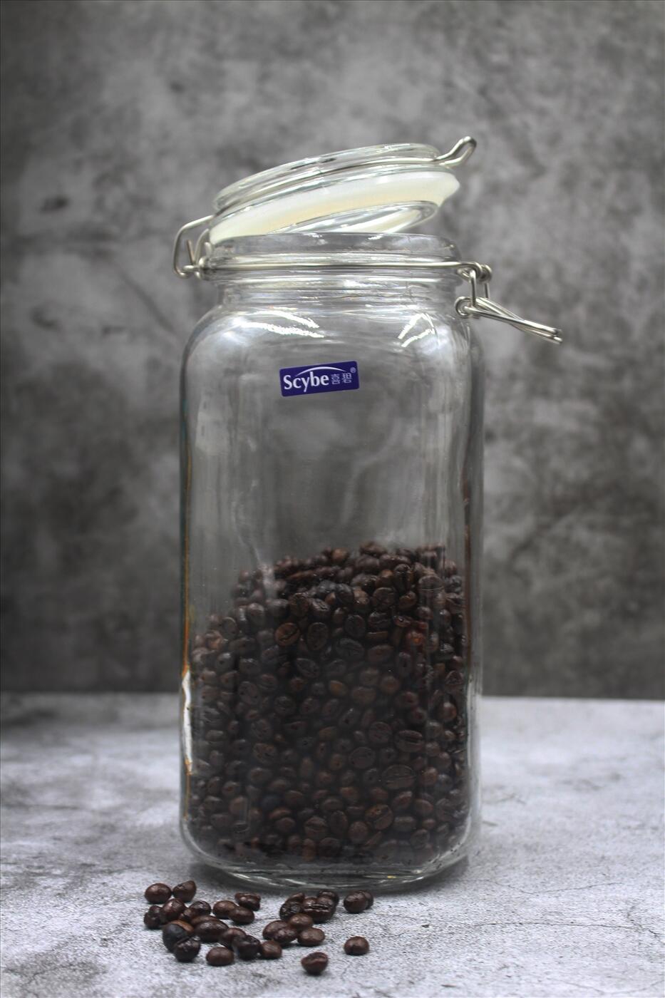 Lọ Thủy Tinh Đựng Cà phê 2.1 Lít