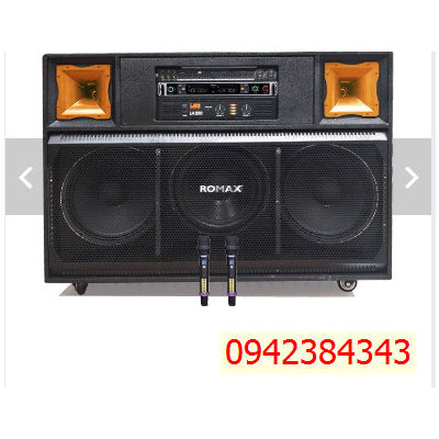 Loa Kéo Điện Romax HAB 215-31 4 tấc đôi có sub