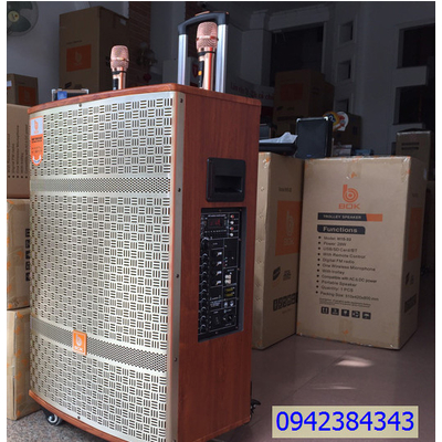 Loa kéo vỏ vân gỗ BOK HA15-29