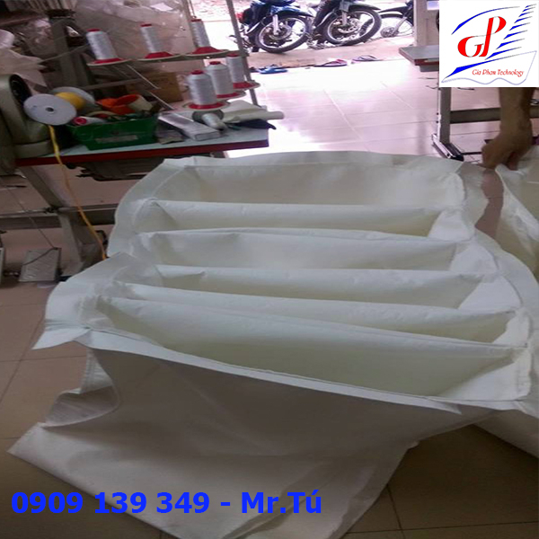 túi lọc bụi công nghiệp và túi lọc bụi chịu nhiệt, túi lọc bụi nhiều ngăn