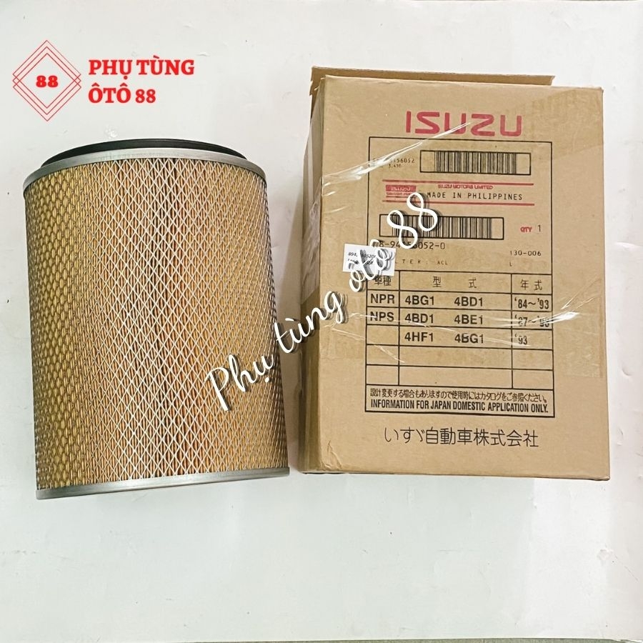 LỌC GIÓ ĐỘNG CƠ ISUZU NQR 71 4HG1 - SAMCO 4.6 L