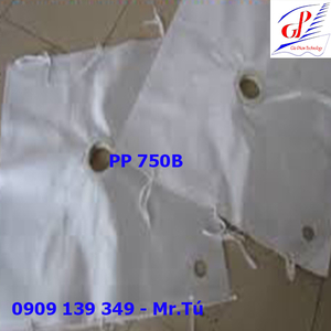Lọc khung bản vải lọc PP 750B
