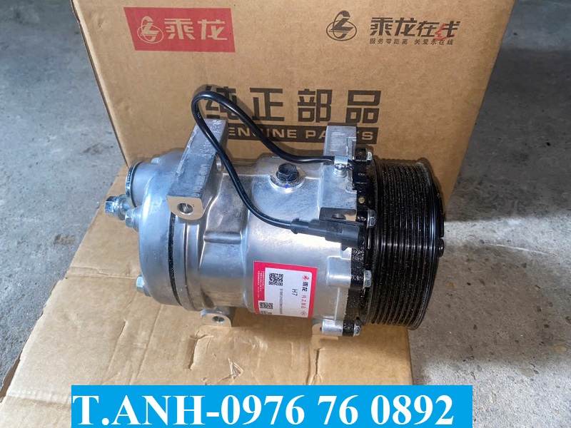 Lốc lạnh ( lốc điều hòa ) xe Chenglong H7 445 hp
