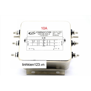 Bộ lọc nhiễu 3 pha 110/380V 10A hàng chính hãng