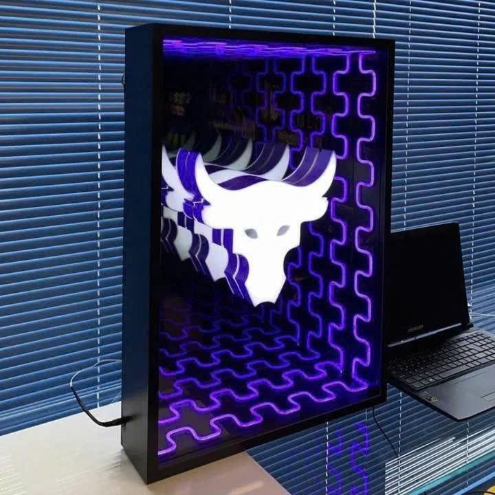 DỊCH VỤ SẢN XUẤT LOGO GƯƠNG VÔ CỰC THEO YÊU CẦU TẠI HÀ NỘI & HCM