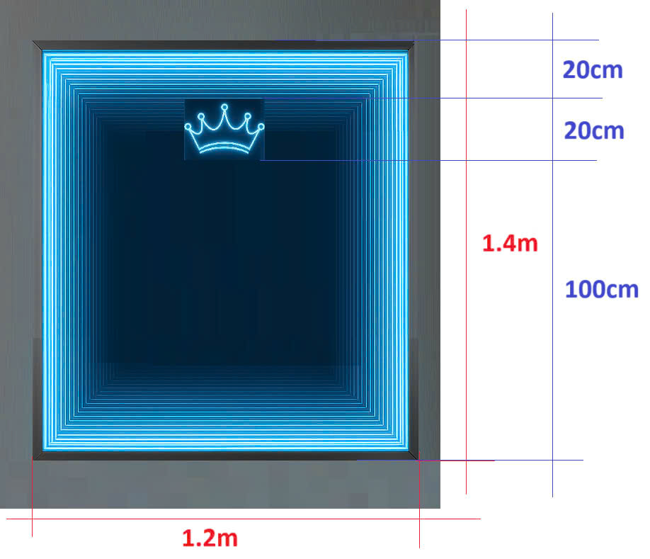 🔖 NHÀ MÁY SẢN XUẤT THI CÔNG LOGO GƯƠNG VÔ CỰC THEO YÊU CẦU | CITYBUILDING – ĐẲNG CẤP NGHỆ THUẬT ÁNH SÁNG