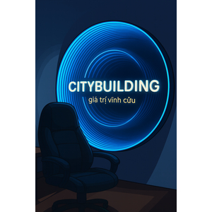 💎 LOGO VÔ CỰC CITYBUILDING – THƯƠNG HIỆU TỎA SÁNG TRONG VŨ TRỤ ÁNH SÁNG
