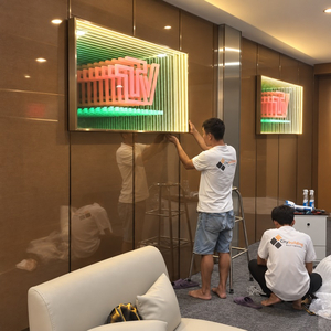 Logo Gương Vô Cực Theo Yêu Cầu | Citybuilding