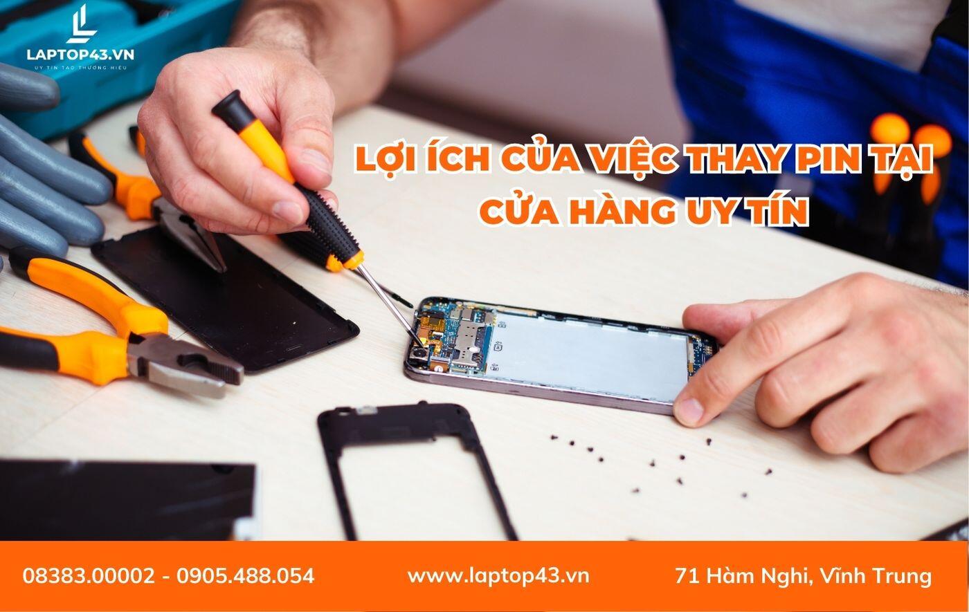 thay pin iPhone Đà Nẵng giá rẻ, chính hãng