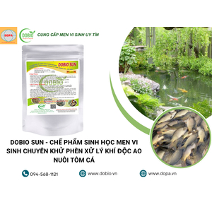 Lợi Ích Tuyệt Vời Của DOBIO SUN – Bí Quyết Cho Ao Nuôi Tôm Cá Hiệu Quả