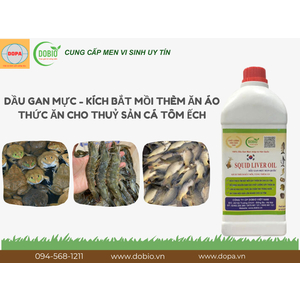 Lợi Ích Vượt Trội Của Dầu Gan Mực Cho Ao Nuôi Thủy Sản