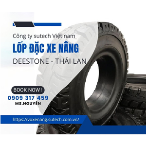 Vỏ đặc xe nâng Deestone - Vỏ đặc xe nâng Thái Lan,
