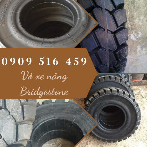 Lốp xe nâng bridgestone nhật bản