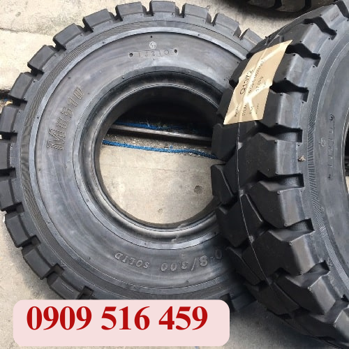 Lốp xe nâng đặc với nhiều thông số khác nhau 