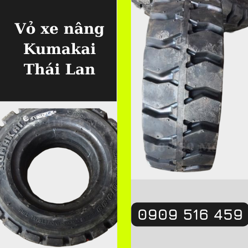 Lốp xe nâng Kumakai Thái Lan