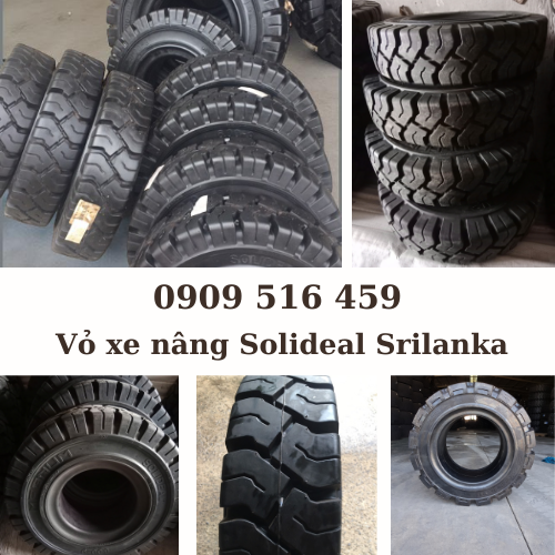 Lốp xe nâng Solideal Srilanka 