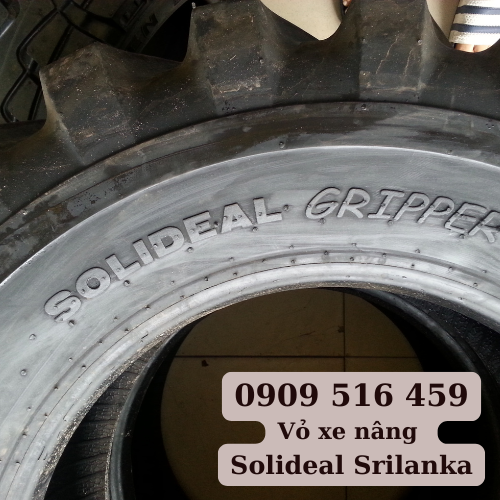 Lốp xe xúc lật Solideal Srilanka- Vỏ xe xúc lật Solideal Srilanka