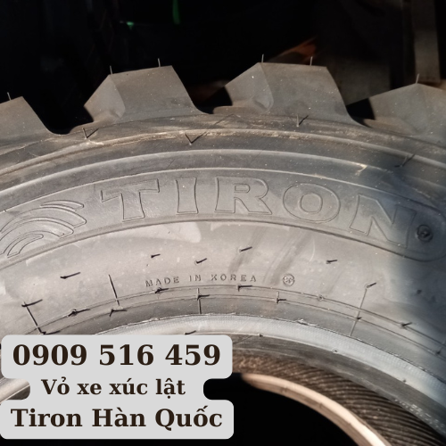 Lốp xe xúc lật Tiron Hàn Quốc- Vỏ xe xúc lật Tiron Hàn Quốc