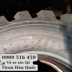 Lốp xe xúc lật Tiron Hàn Quốc- Vỏ xe xúc lật Tiron Hàn Quốc