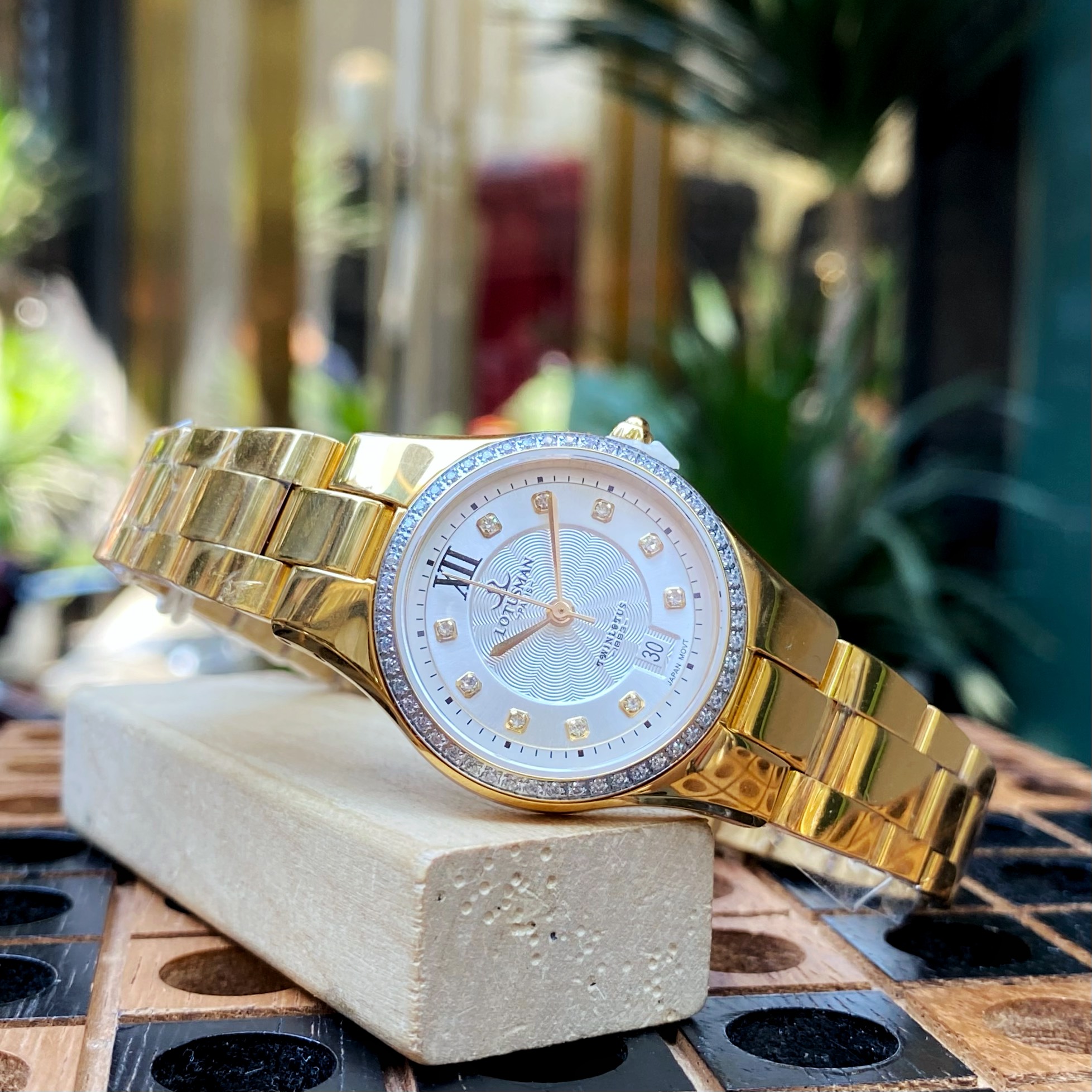 Đồng hồ nữ Lotusman LT09B.GGW chính hãng