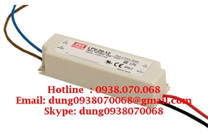 Bộ nguồn mean well LPV-20-5, LPV-20-12,LPV-20-15,LPV-20-24