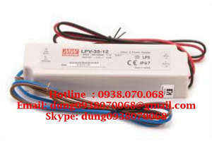 Bộ nguồn mean well LPV-35-5,LPV-35-12,LPV-35-15,LPV-35-24,LPV-35-36