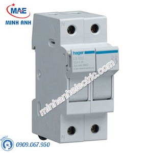 Timer 24h Hager - Model LS502 dòng Fuse Carrier