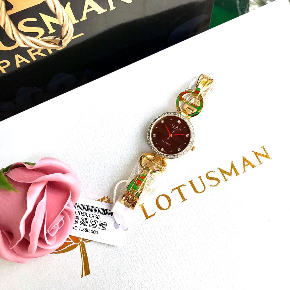 LT05B.GBB | Đồng hồ nữ Lotusman Lắc Tay Chính Hãng