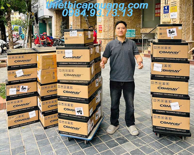 Lựa chọn máy hàn cáp quang Comway C9S