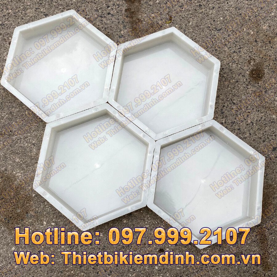 khuôn đúc mẫu gạch vỉa hè - khuôn lục lăng