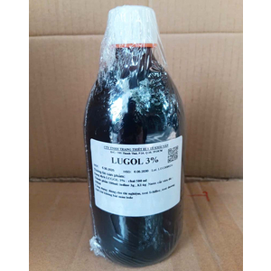 Dung dịch Lugol 3% 500ml (chai thủy tinh)