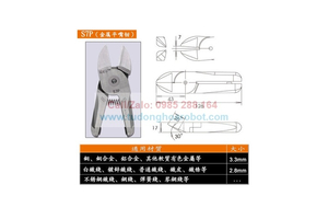 Kìm cắt khí nén MP-30 với lưỡi cắt S7P VERLR