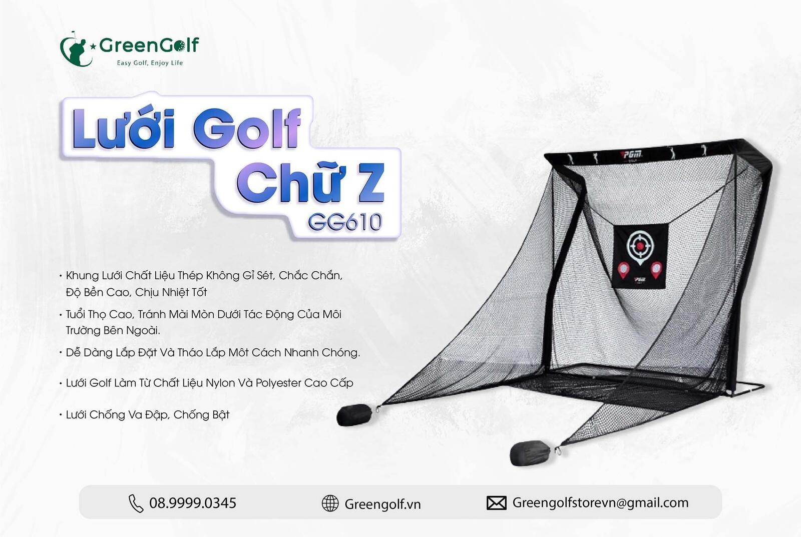 Lưới Golf Chữ Z – GG610