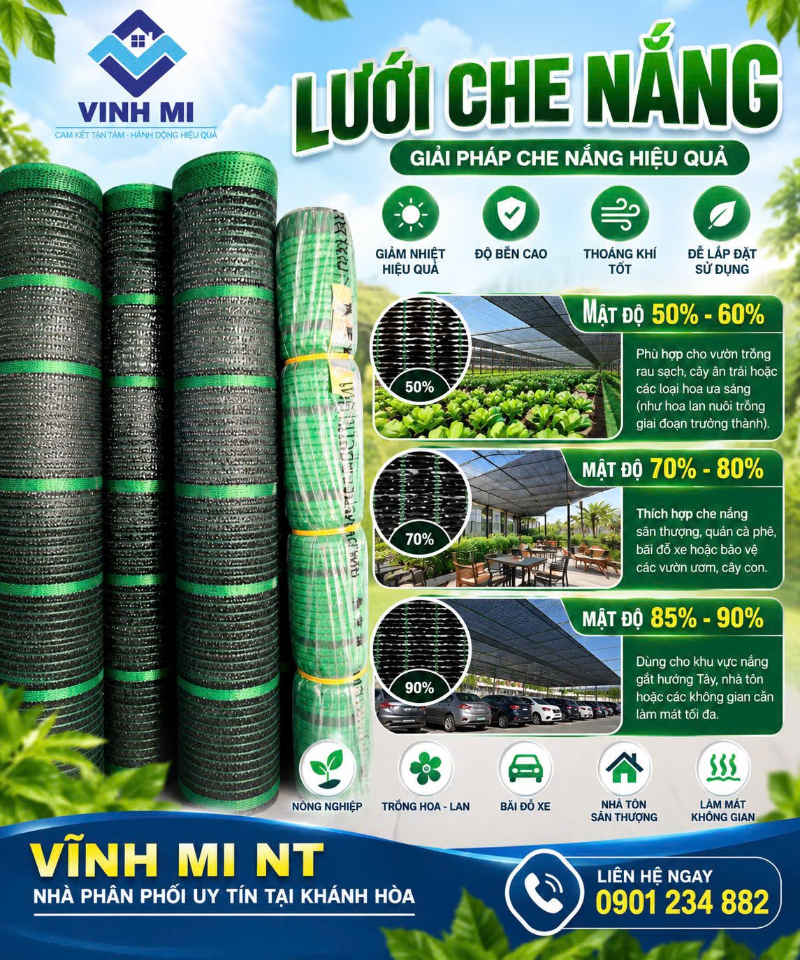 Lưới Lan Cuộn Vĩnh Mi NT