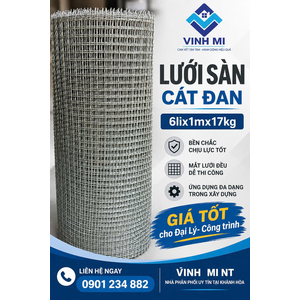 LƯỚI SÀN CÁT ĐAN (6 lix1mx17kg , 1F2x1mx37kg )