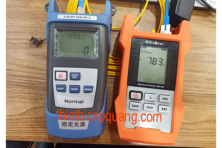 Lưu kết quả trên máy đo công suất quang như thế nào?