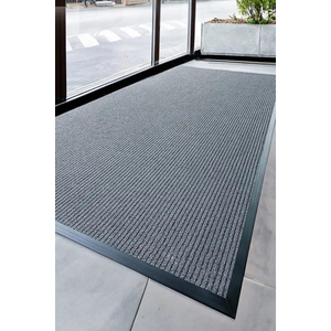 Tấm thảm chùi chân 3M Nomad Carpet Matting lấy bụi giữ nước chống trơn trượt sản xuất theo yêu cầu và bo viền cao su 3M4000 HNO