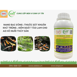 Lý Do DOBIO 2000 Là Sản Phẩm Không Thể Thiếu Cho Ao Nuôi Thủy Sản