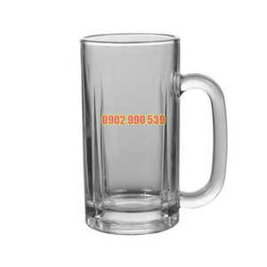 LY THỦY TINH QUAI BIA KIỂU NHẬT 360ML